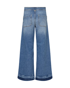Hermina Zack Jeans - Mid Blue