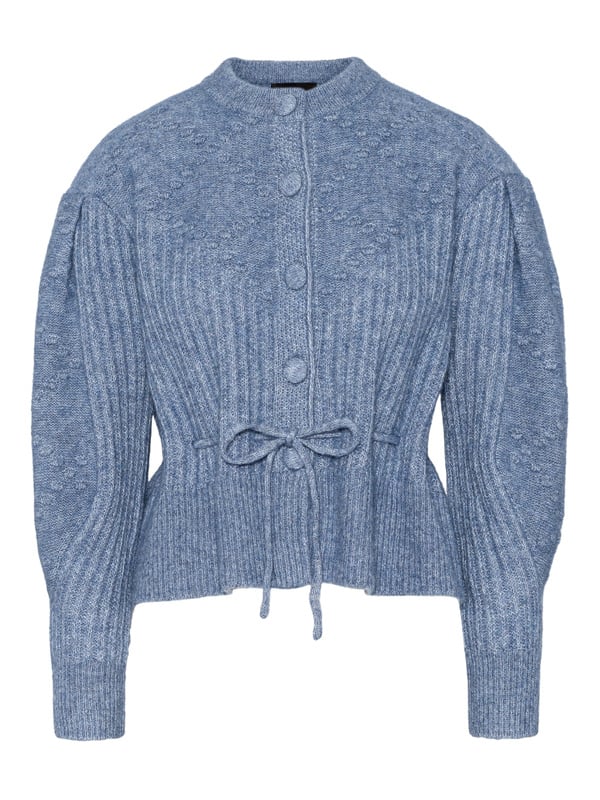 Elma Mohair Cardigan - Jeans Blue