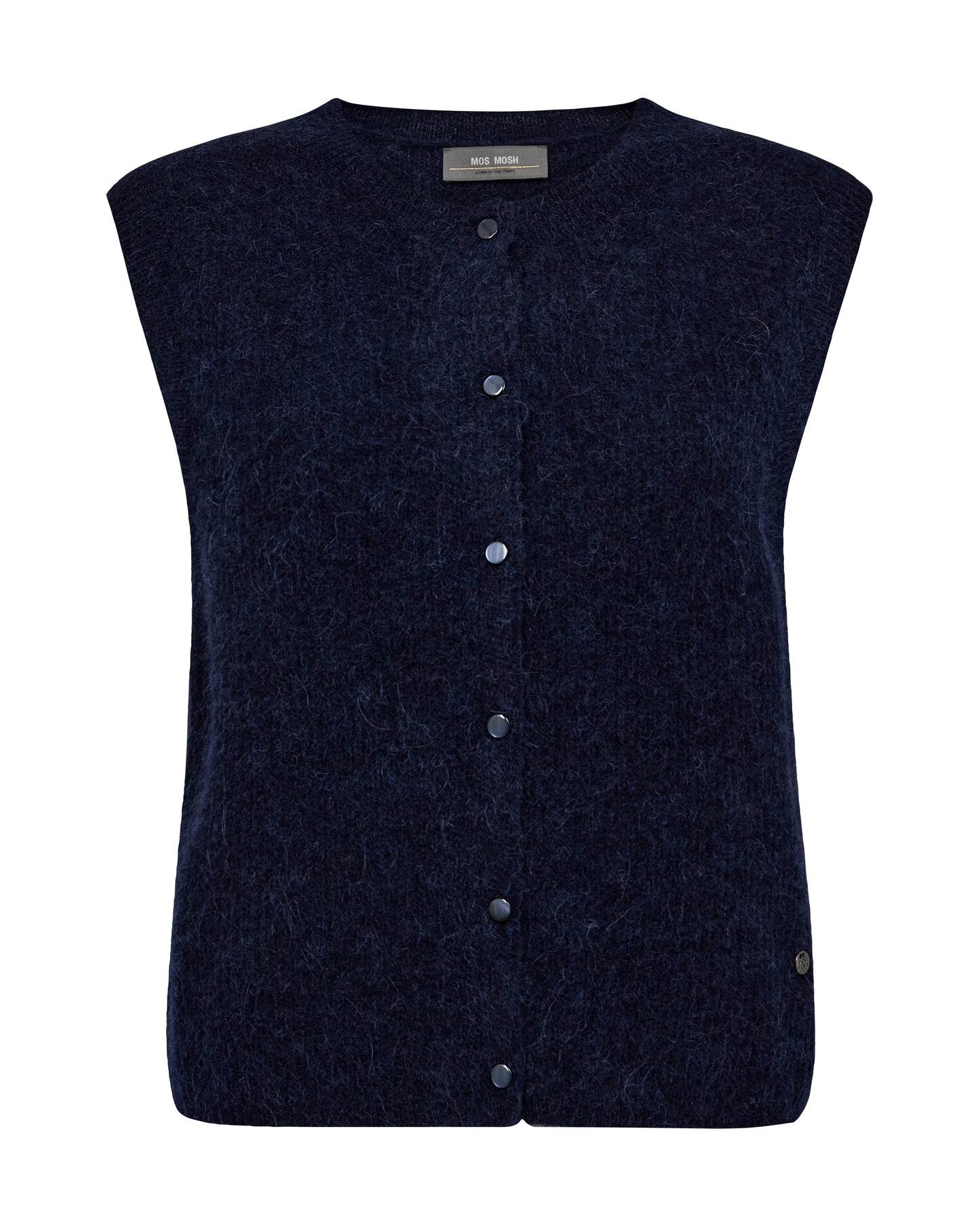 Almine Thora Knit Vest  - Maritime Blue