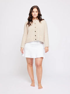 Iris Mohair Cardigan - Beige