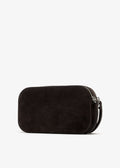 Miller Suede Mini Crossbody Bag - Shadow Oak