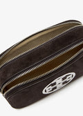 Miller Suede Mini Crossbody Bag - Shadow Oak
