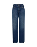 Candia Peach Jeans - Dark Blue