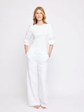 Immi Linen Pants - White