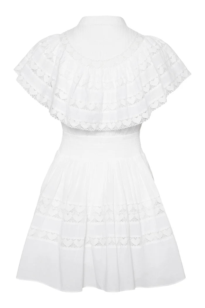 Mary Mini Dress - White