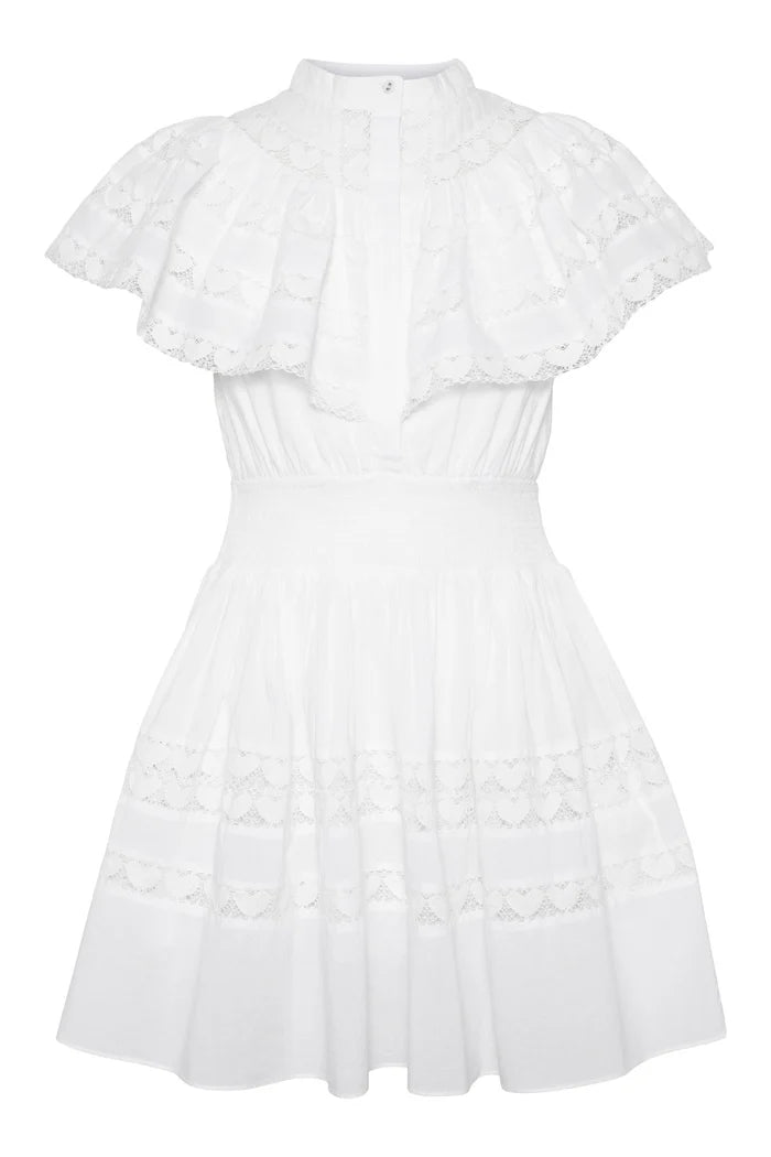 Mary Mini Dress - White