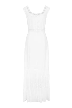 Rosa Maxi Dress - White