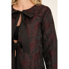 Aria Jacket - Burgundy