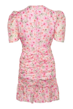 Jenna Mini Dress - Garden Serenade