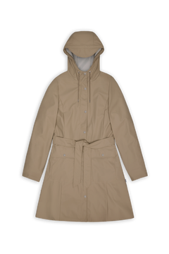Curve Long Jacket W3 - Beige