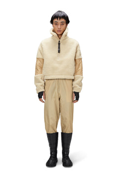 W Kofu Fleece Pullover - Sand