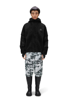 Kofu Fleece Hoodie - Black
