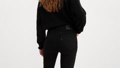 725 High Rise Bootcut  - Midnight Gaze - Black