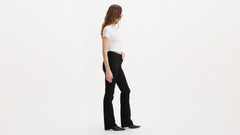 725 High Rise Bootcut  - Midnight Gaze - Black