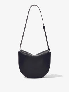 Medium Baxter Leather Bag - Black