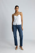 Nimissa S Voile Top - White
