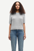 Sajeanne Top - Light Grey Mel.