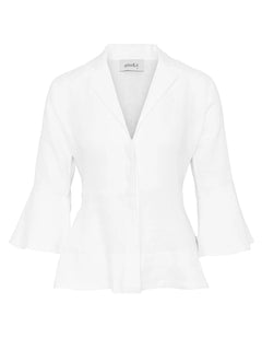 Guro Linen Shirt - White