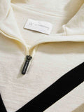 Voss Chevron Zipup Women - Off White