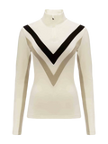 Voss Chevron Zipup Women - Off White