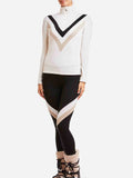 Voss Chevron Zipup Women - Off White