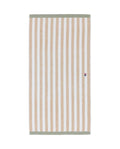 Block Striped Towel 30X50 - Moonbeam/White/Vintage