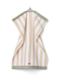 Block Striped Towel 50X70 - Moonbeam/White/Vintage
