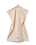 Velour Jacquard Logo Towel 50X70 - Moonbeam