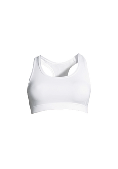 Iconic Sports Bra - White
