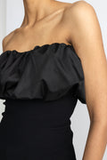 Melange Knit Top - Black