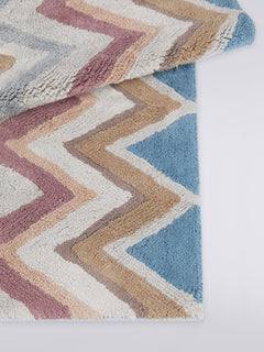 Amone Bath Mat - Black Multicolor
