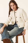 Meredith Jacket - Ecru