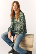 Blouse Menaelle - Kaki