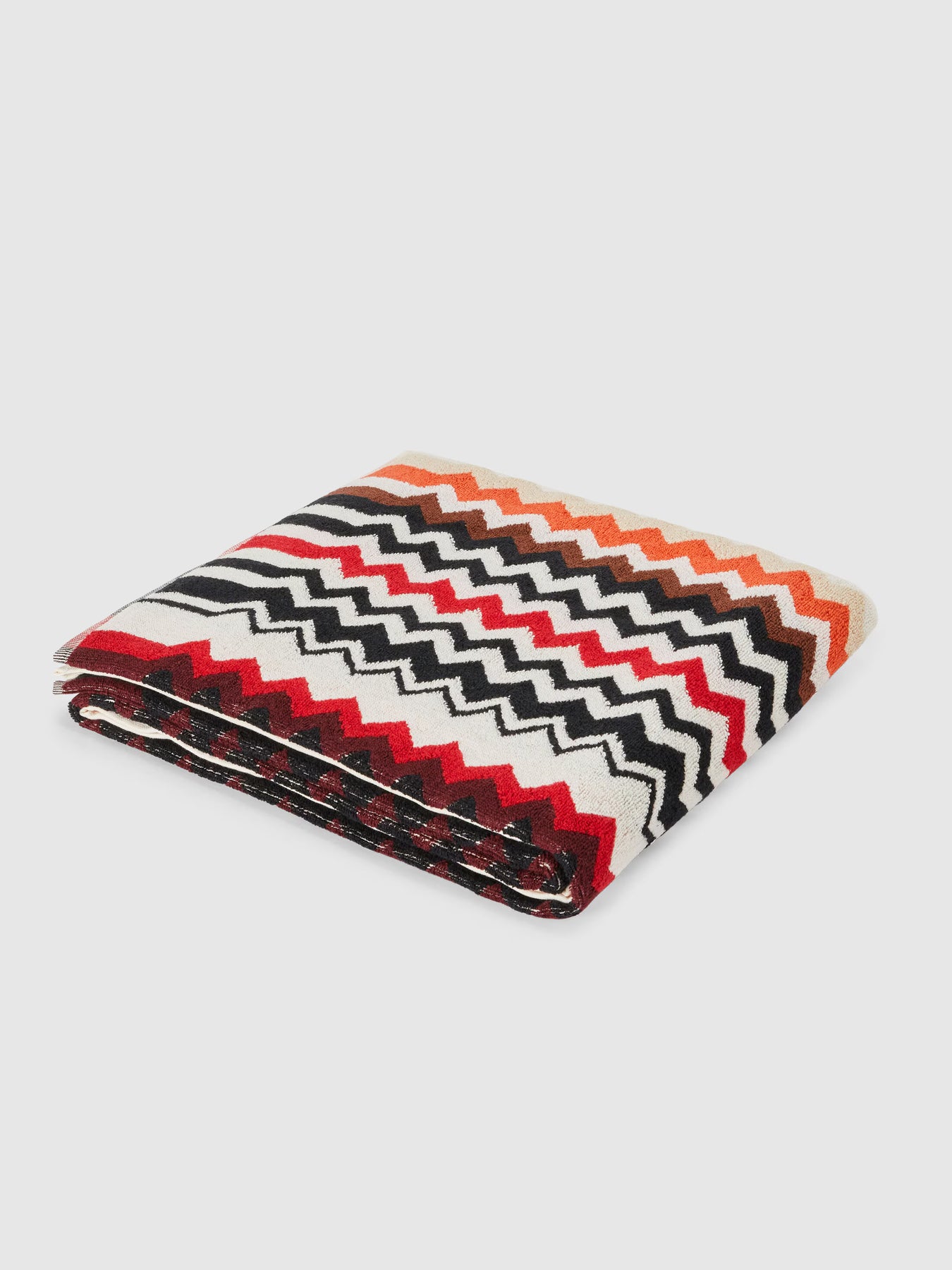 Best Bath Sheet - Red Multicolor