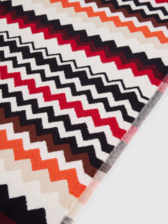Best Bath Mat W/Rubber Bands - Red Multicolor
