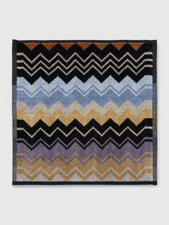 Giacomo Face Towel 6Pcs - Black Multicolor
