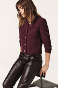 Cardigan Gaspard - Bordeaux