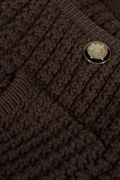 Cardigan Gaspard - Chocolat