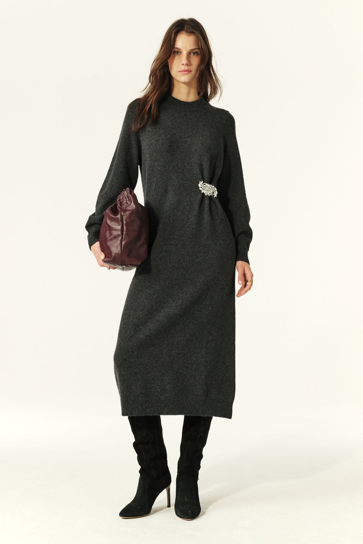 Dress Cynthia - Carbone