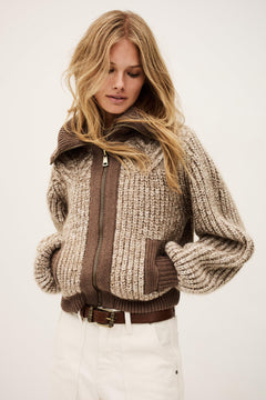 Cardigan Rabel - Marron