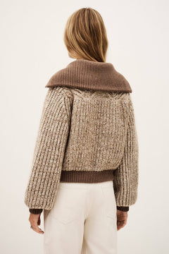 Cardigan Rabel - Marron