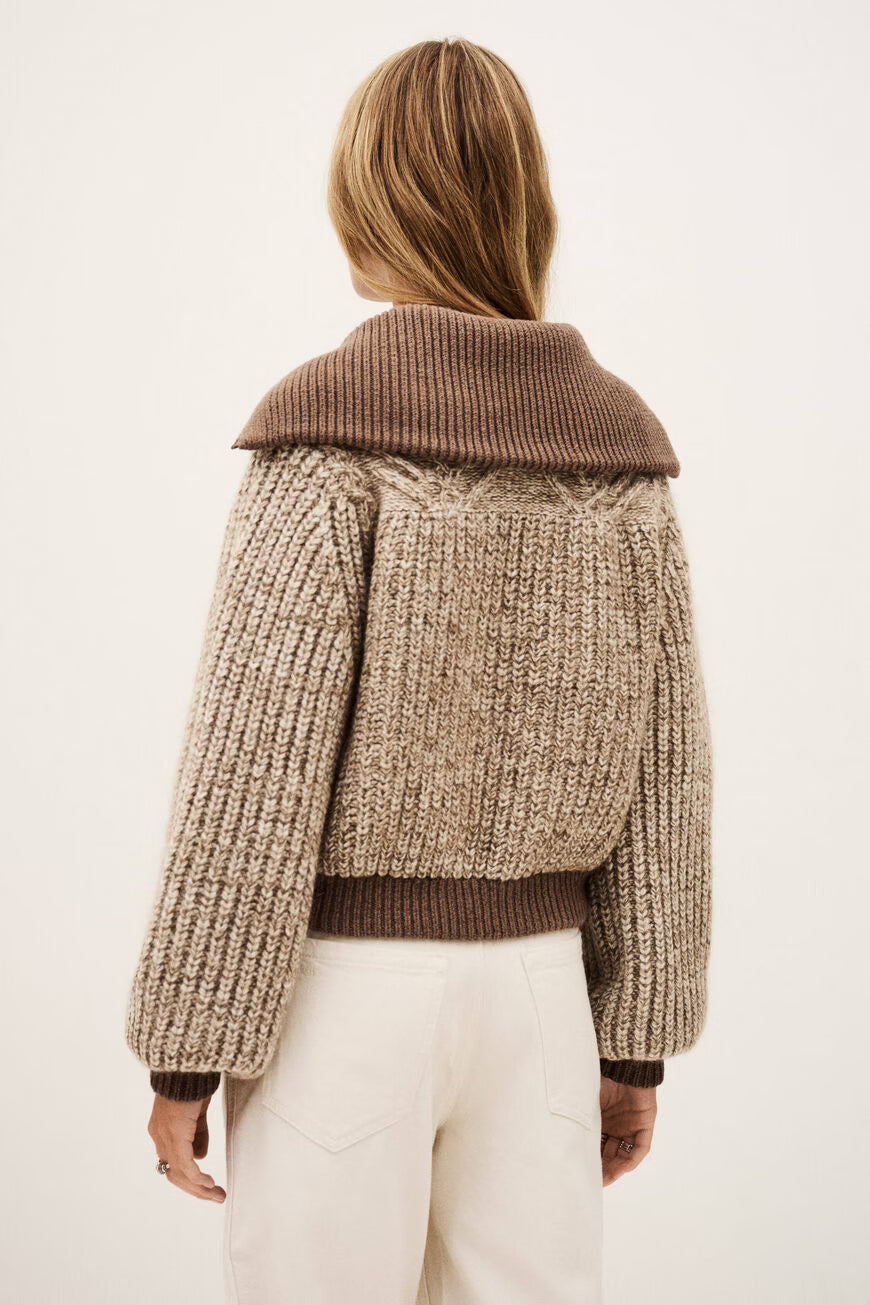 Cardigan Rabel - Marron