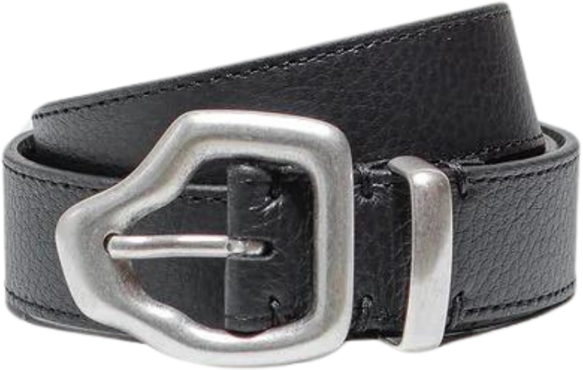 Ako Mini Belt - Black Silver