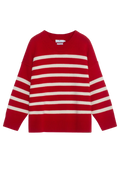 Kayne Stripe - Red/Offwhite