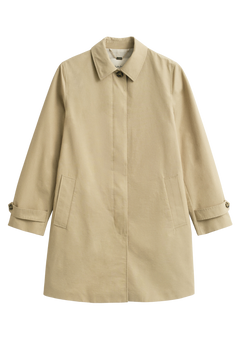 Car Coat - Oat Beige