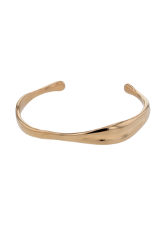 The Wave Bangle - Gold