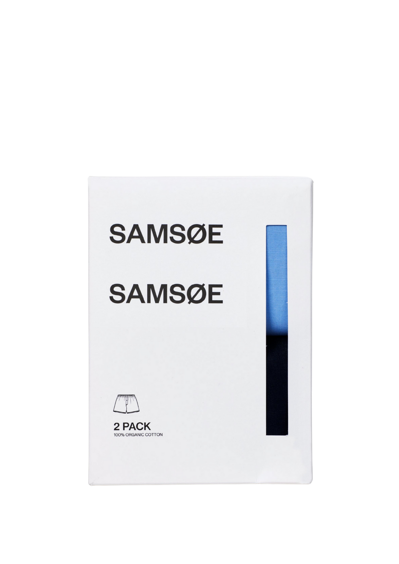 Satyson Boxer 2-Pack - Salute Light Blue