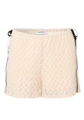 Emilia Lace Shorts - Soft White