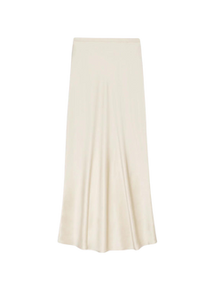 Bar Silk Skirt - Sand