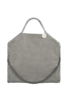 Falabella Fold-Over Tote Bag - Light Grey